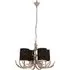 Antlor 4 Fabric Shades Chandelier Ceiling Light - Silver
