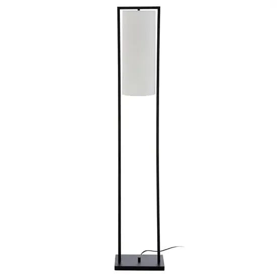 Anzio Floor Lamp - White, Black