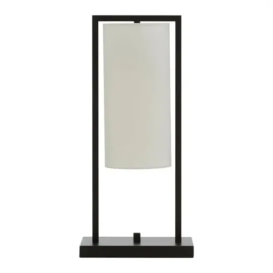 Anzio Table Lamp - White, Black image