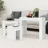 Aolani Nest of 3 Tables - White, Engineered Wood