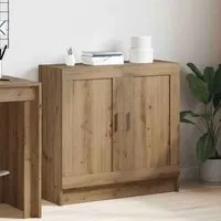 Aponka 80cm Storage Cabinet with 2 Doors - Artisan Oak alternate view