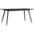 Aptly Rectangular Dining Table - Black, Oak