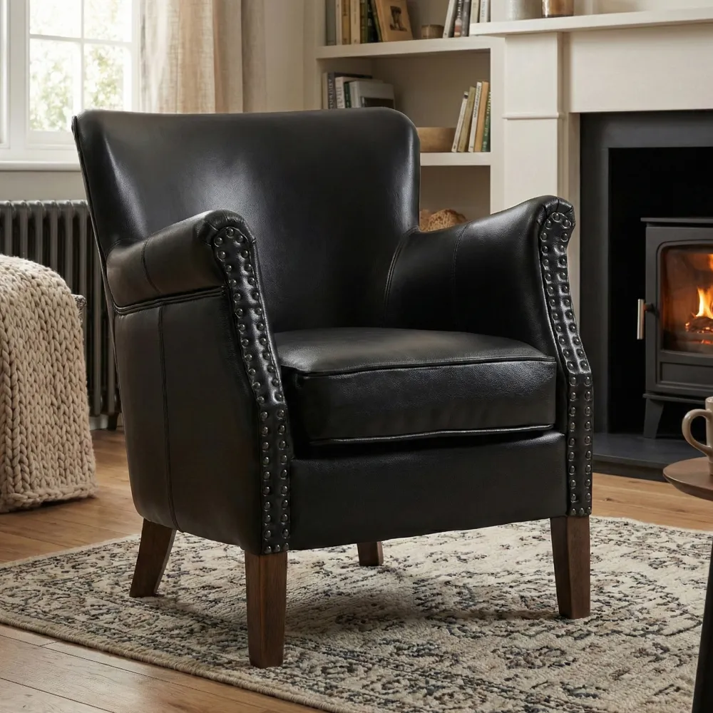 Aquarii Chair - Black, Leather Air product