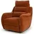 Arcata 1-Seater Electric Recliner Sofa - Cinnamon, Fabric