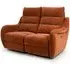 Arcata 2-Seater Electric Recliner Sofa - Cinnamon, Fabric