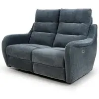 Arcata 2-Seater Electric Recliner Sofa - Dusk, Fabric