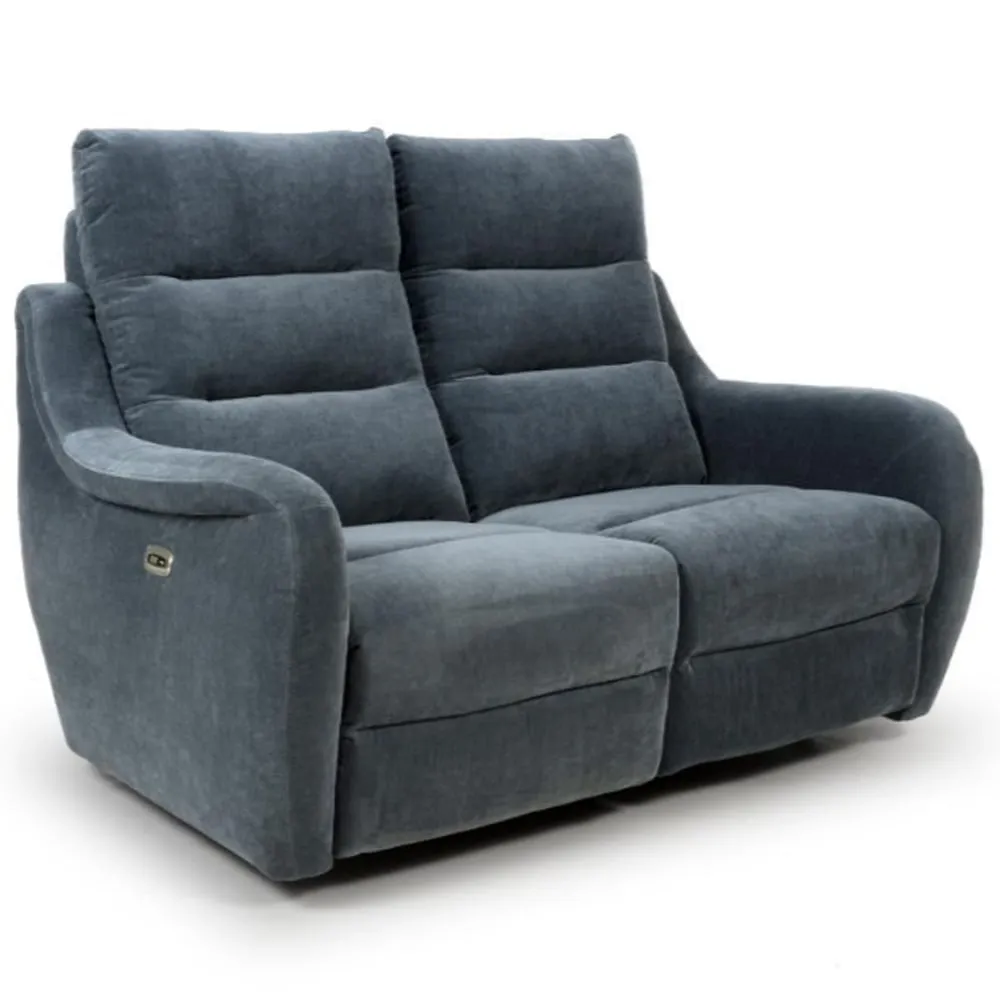Arcata 2-Seater Electric Recliner Sofa - Dusk, Fabric