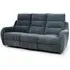 Arcata 3-Seater Electric Recliner Sofa - Dusk, Fabric