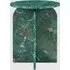 Arcata Round Side Table - Amazon Green Marble Effect, MDF