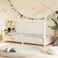 Archbold Compact Daybed - Brown, Pine Wood