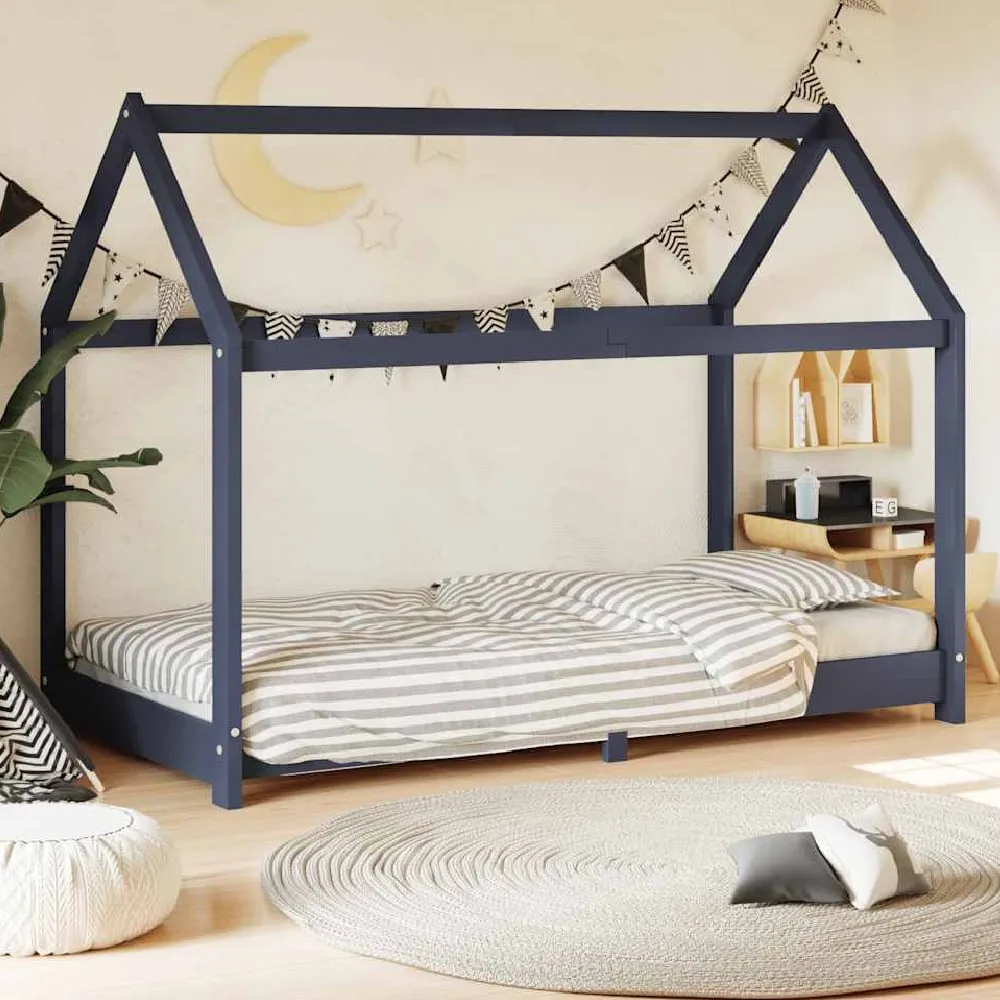 Archbold Compact Daybed - Grey, Pine Wood