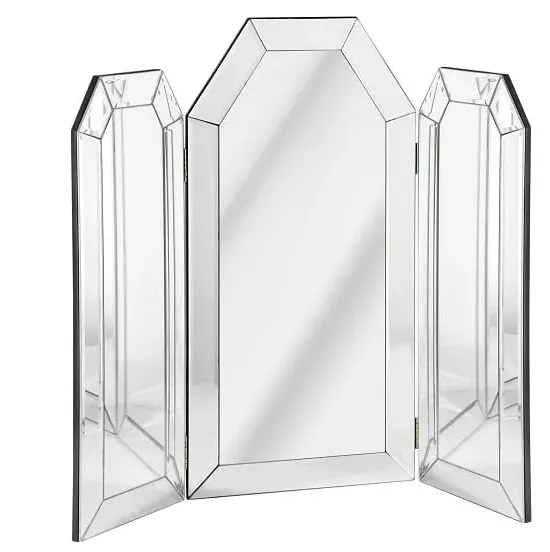 Arched Dresser Mirror with Bevelled Border image