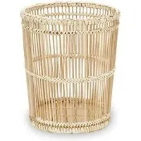 Arcola Bathroom Waste Bin - Natural, Rattan