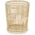 Arcola Bathroom Waste Bin - Natural, Rattan