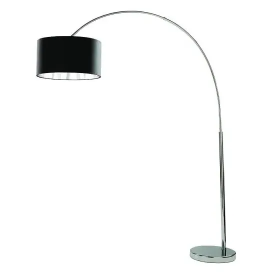 Arcs Arc Floor Lamp - Black, Chrome
