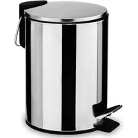 Arden 3 Litre Pedal Bin Soft-Close - Silver, Stainless Steel alternate view