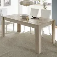 Ardent Rectangular Dining Table - Sonoma Oak
