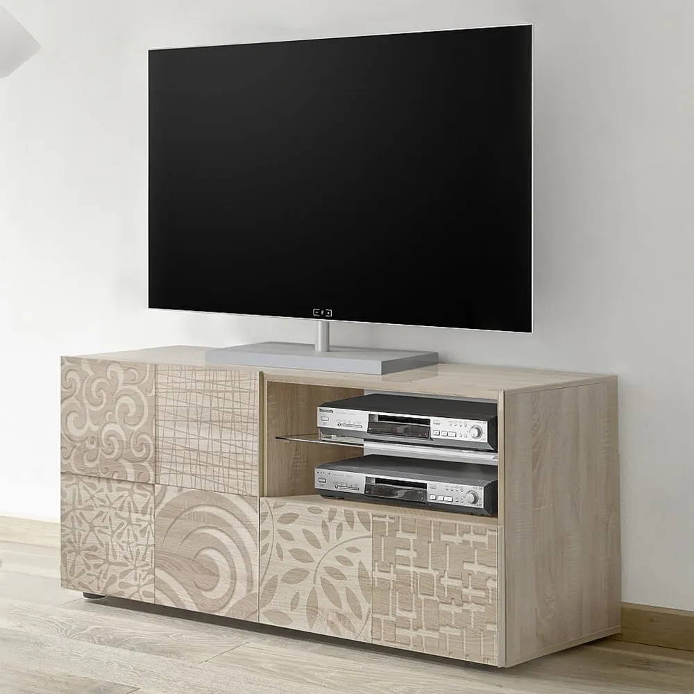 Ardent TV Stand with 1 Door 1 Drawer - Sonoma Oak image