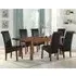 Areli Extendable Dining Table with 6 Chairs - Brown, Wood
