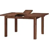 Areli Extending Dining Table - Dark Brown, Wood