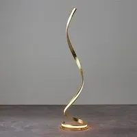 Aria LED Floor Lamp - Gold, Steel