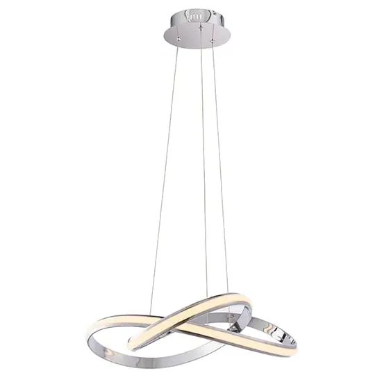 Aria LED Pendant Light - Chrome