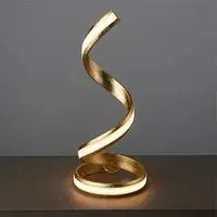 Aria LED Table Lamp - Gold, Steel