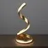 Aria LED Table Lamp - Gold, Steel