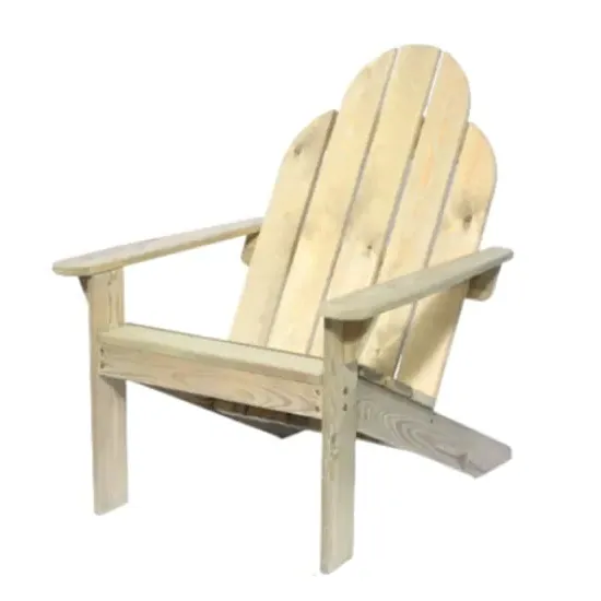 Aria Wooden Seating Chair - Green, Pine image