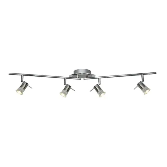 Aries 3 Light Bar Spotlight - Chrome, Silver