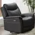 Arizones 1-Seater Electric Recliner Sofa - Slate, Fabric