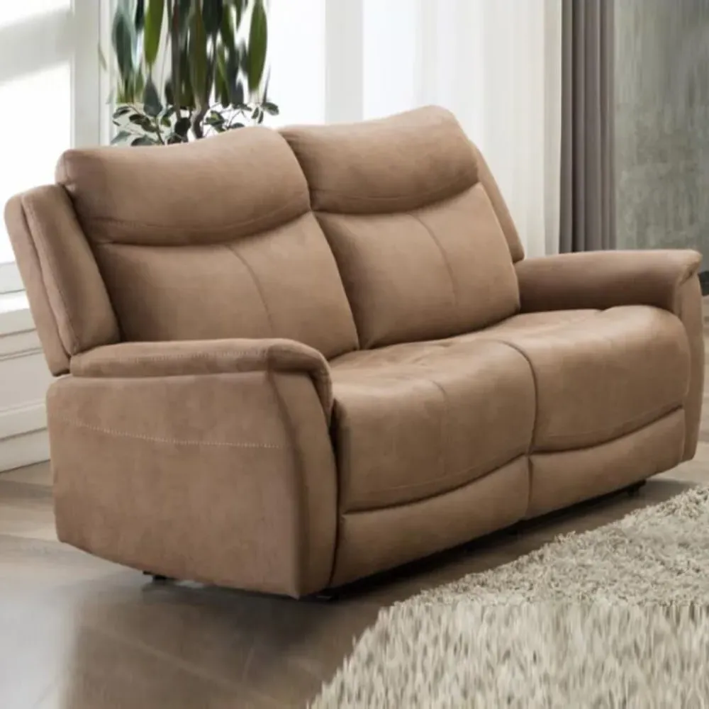 Arizones 2-Seater Sofa - Caramel, Fabric