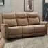Arizones 3-Seater Electric Recliner Sofa - Caramel, Fabric