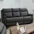 Arizones 3-Seater Recliner Sofa - Slate, Fabric