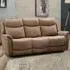 Arizones 3-Seater Sofa - Caramel, Fabric