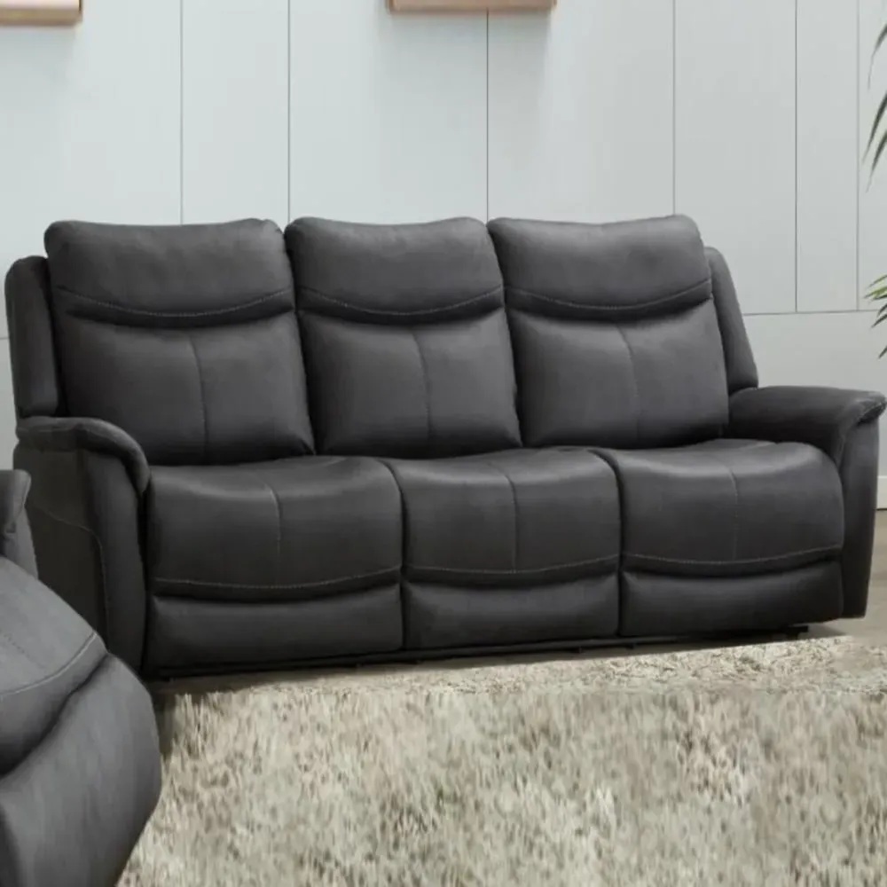 Arizones 3-Seater Sofa - Slate, Fabric