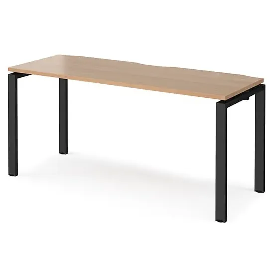 Arkos 1600mm Computer Desk - Beech, MDF image