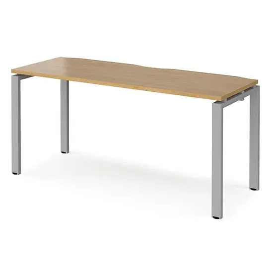 Arkos 1600mm Computer Desk - Oak, MDF