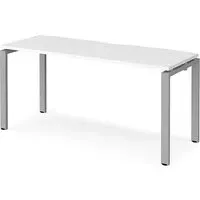 Arkos 1600mm Computer Desk - White, MDF