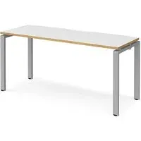 Arkos 1600mm Computer Desk - White, MDF