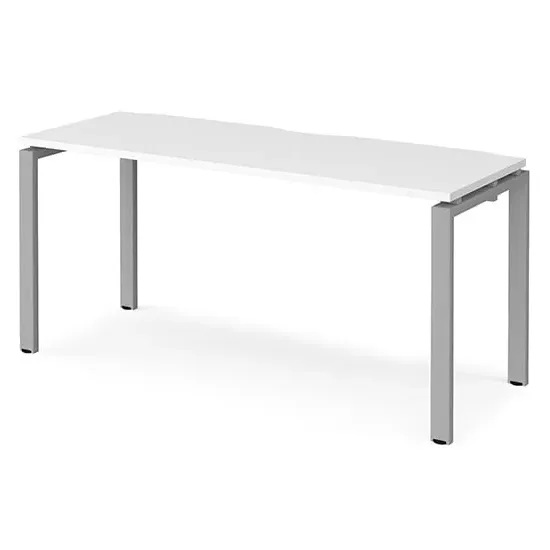 Arkos 1600mm Computer Desk - White, MDF
