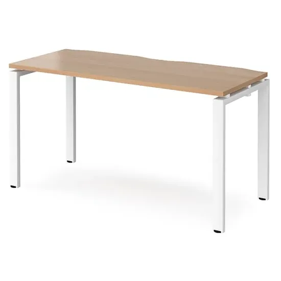 Arkos Computer Desk - Beech, MDF image