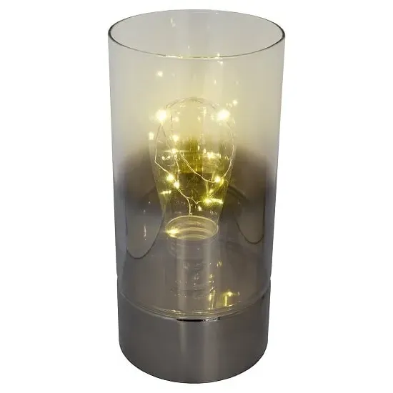 Arlington Table Lamp - LED Bulb, Smoked Glass image