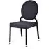 Arlo Outdoor Side Chair - Black, Rattan