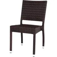 Arlo Outdoor Side Chair - Brown, Rattan