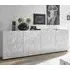 Arlon High Gloss Sideboard with 4 Doors - White
