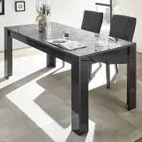 Arlon Rectangular Dining Table - Grey