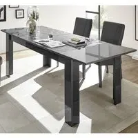 Arlon Rectangular Extendable Dining Table - Grey