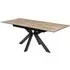 Armada Large Extending Dining Table - Oak Effect, Ceramic