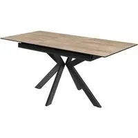 Armada Small Extending Dining Table - Oak Effect, Ceramic